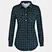 long sleeve long sleeve grid coat